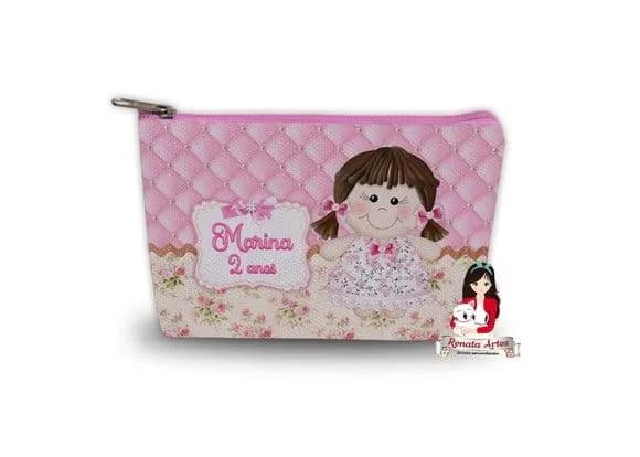 Necessaire Personalizada Boneca de Pano