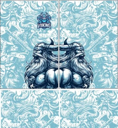 Arte Vetor Camisa Interclasse Viking Mod-232