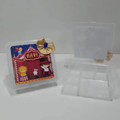 Caixa Organizadora Personalizada - Circo