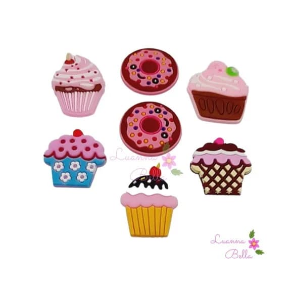 Apliques bolinhos emborrachado - pact c/7 unds