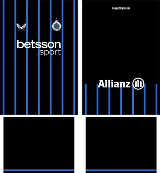 Arte Vetor Camisa Brugge K.v. Local 2025-2026
