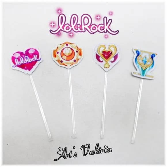 Topper Amuletos LoliRock - cada