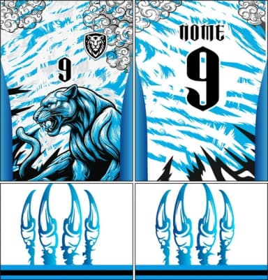 Arte Vetor Camisa Interclasse Pantera Mod-746