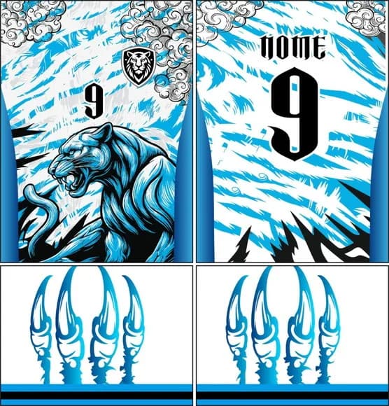 Arte Vetor Camisa Interclasse Pantera Mod-746