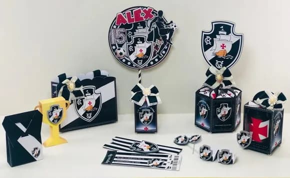 Kit 30 Lembrancinhas Vasco