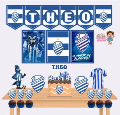 Kit Festa Só Um Bolinho CSA - Decoração de Festa