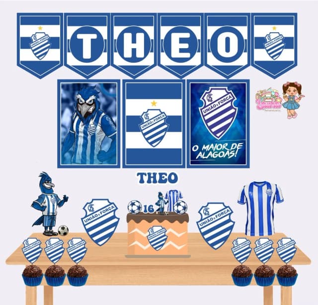 Kit Festa Só Um Bolinho CSA - Decoração de Festa