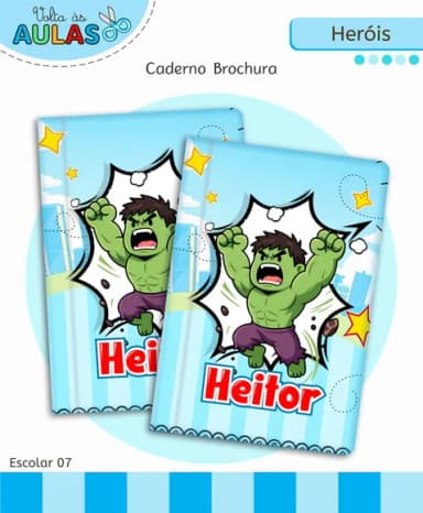 Caderno Brochurão Personalizado