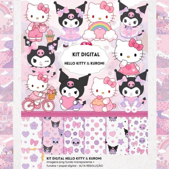 KIT DIGITAL HELO KITY E KUROMI 01