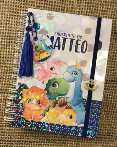 Caderneta de Saúde / Vacinação Personalizada - Dinossauros