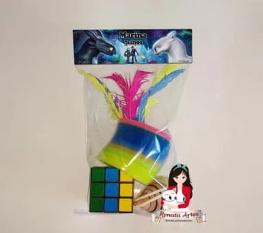 Kit Brinquedos Retrô Tema Como Treinar Seu Dragão