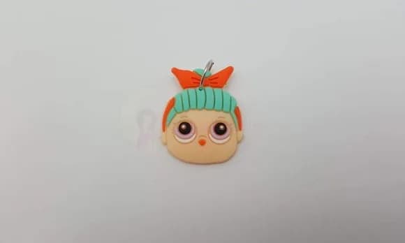 Pingente da LOL BB Popy Emborrachado de 2,9cm