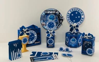 Kit 60 Lembrancinhas Cruzeiro