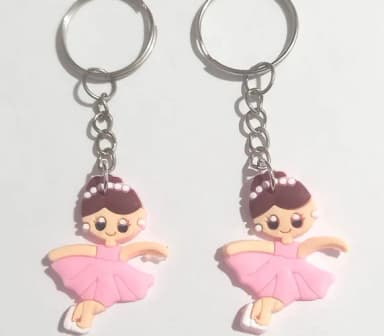 Chaveiro Bailarina Emborrachada - 15 Peças