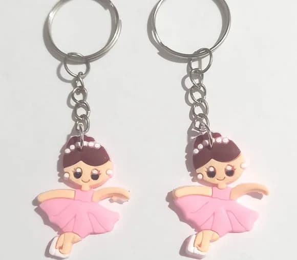 Chaveiro Bailarina Emborrachada - 15 Peças