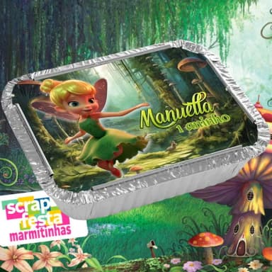 Marmitinha Festa Jardim Encantado Sininho Fadinha
