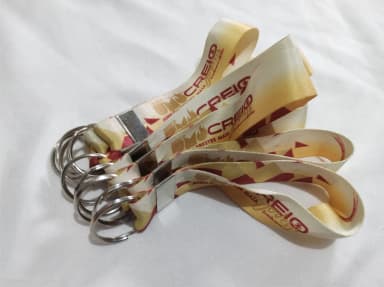 Chaveiro Personalizado em Tecido!