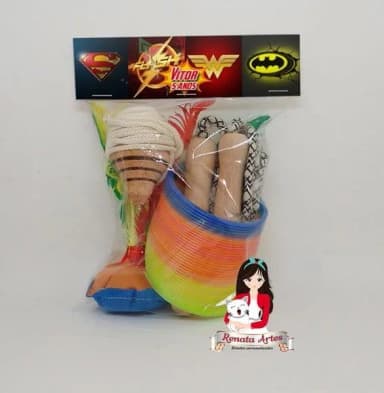 Kit Boa Infância Completo Tema Liga da Justiça