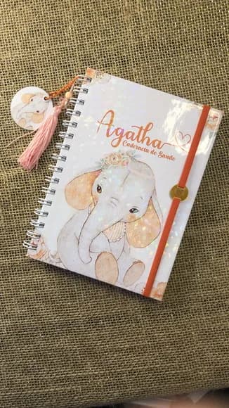 Caderneta de Saúde / Vacinação Personalizada - Elefante