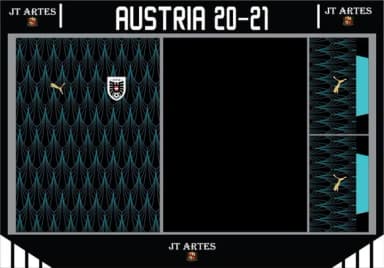 Vetor da Camisa da Austria 20-21