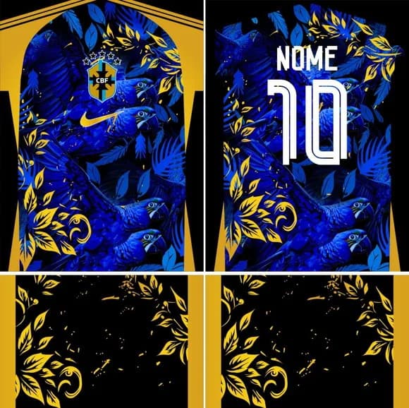 Arte Vetor Camisa Interclasse Arara Mod-802