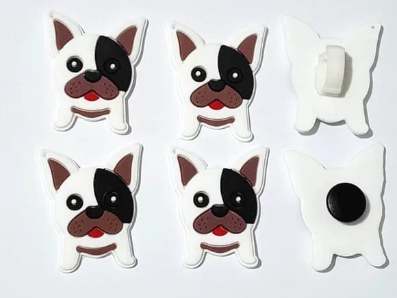 Cachorro C/adaptador para Tênis ou Crocs Pacote C/6 Unidades