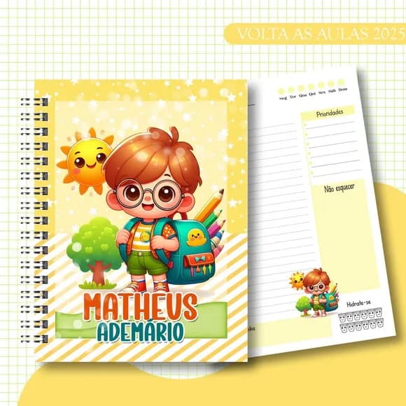 Caderno ou Agenda Personalizada
