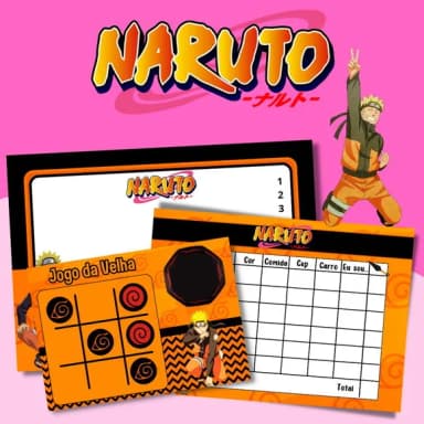 Kit Jogos Personalizados ( Lousa, Stop, Forca ou Velha )