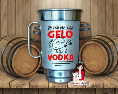 Caneca de Chopp Personalizada Carnaval 500 ml