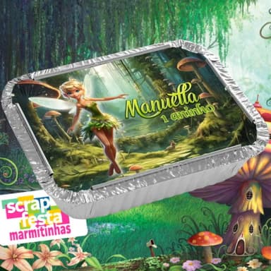 Marmitinha Festa Jardim Encantado Sininho Fadinha