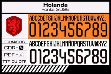 Fonte Holanda 2026