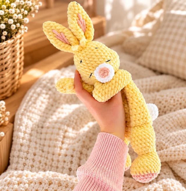 Naninha Amigurumi do Ursinho Pooh