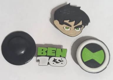 Pins para Crocs Ben 10 Variados - 6 Unidades