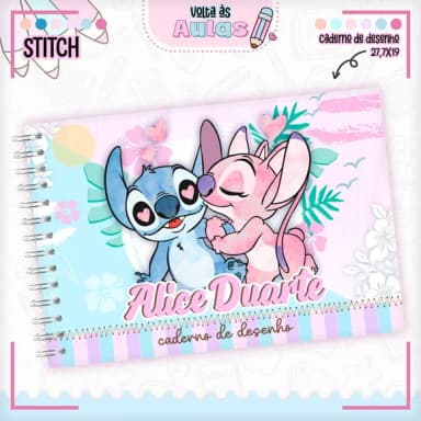 Caderno de Desenho- Qualquer Tema