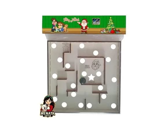 Labirinto Personalizado Lembrancinha Natal