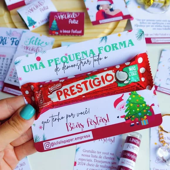 Card Prestígio Natal -não Acompanha Prestígio