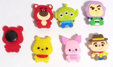 Pins para Crocs Disney Variados - 6 Unidades