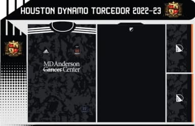 Vetor Da Camisa Houston Dynamo Torcedor 2022-23