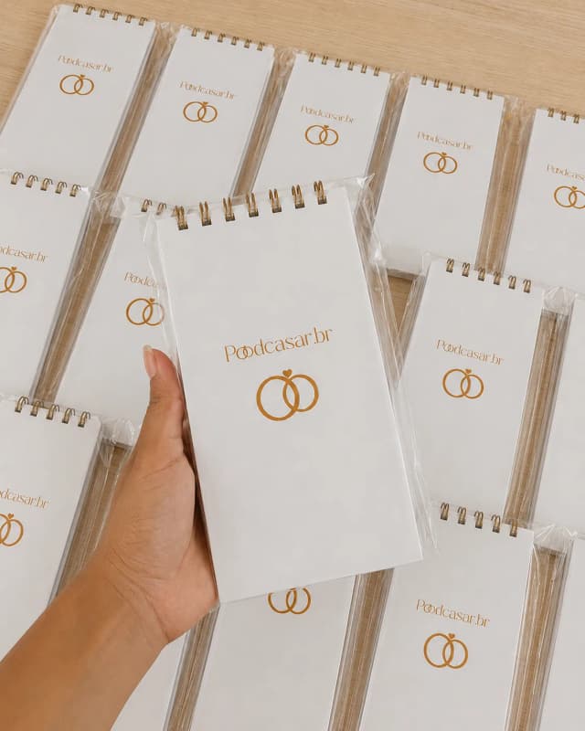 Bloco Corporativo Personalizado | Bloco com Divisórias | Brinde para Empresas, Clientes e Eventos
