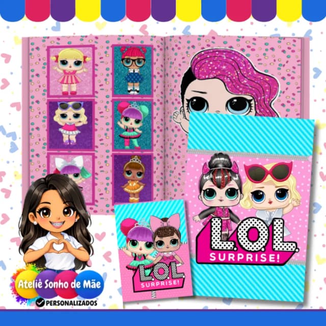 Album de Figurinhas Personalizados
