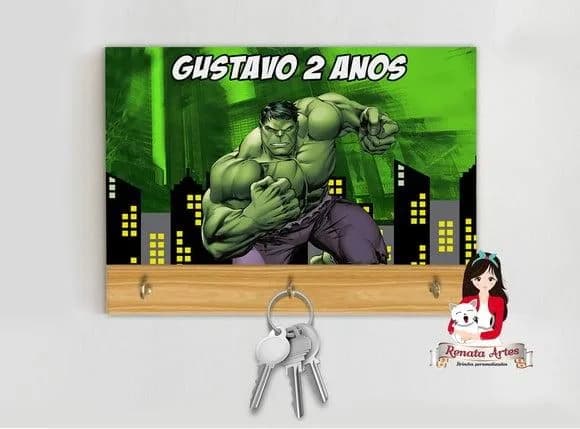 Porta Chaves Hulk