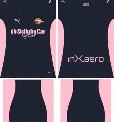 Arte Vetor Camisa Palermo Visita 2025-2026