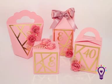 Kit 60 Lembrancinhas Floral