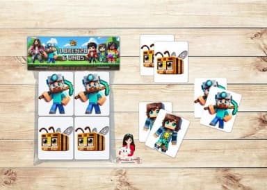 Jogo da Memória Minecraft Filme