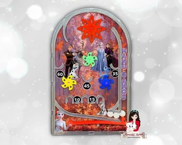 Pinball Fliperama Frozen