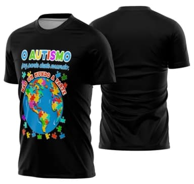 Arte Estampa Camisa Autismo Mod-21