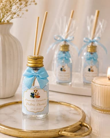 Lembrancinha Primeira Comunhão Aromatizador de ambiente
