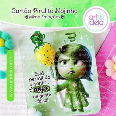 Card para Pirulito Divertidamente