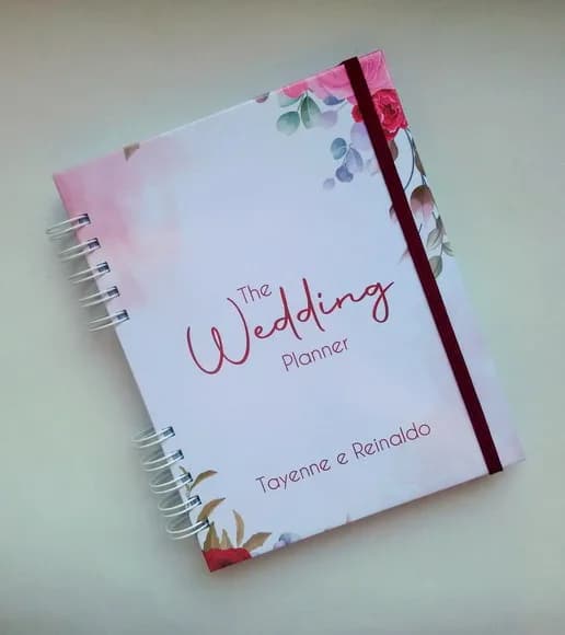 Planner da Noiva Personalizado Permanente c/ Divis - Mod 01