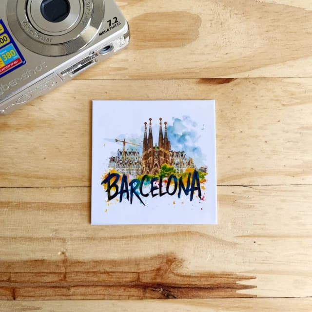 Imã Decorativo Lembrança - Barcelona